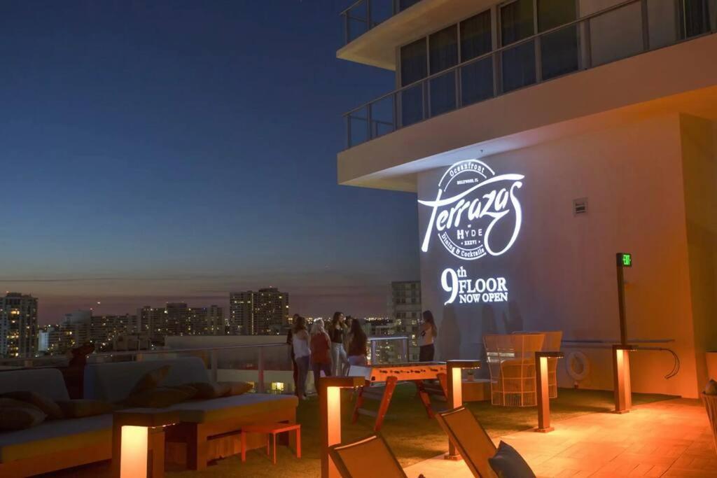 Direct Oceanfront Condo - Hyde Resort هوليوود المظهر الخارجي الصورة
